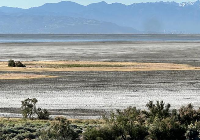 Great Salt Lake -- link to article about the lake and livestock irrigation